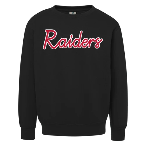 MV SPORT RAIDERS SCRIPT CREW (BLACK)