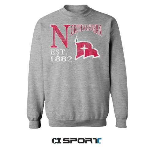 CI SPORT RAIDERS SOFT TOUCH CREW (HTHR)