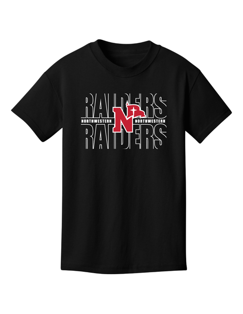FREEDOM WEAR YOUTH RAIDERS TEE (BLACK)
