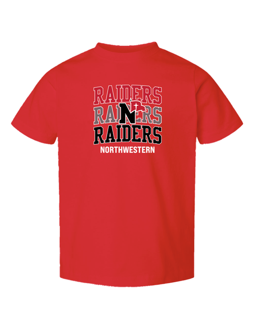 RAIDERS 3 TIMES TODDLER TEE