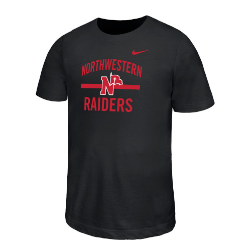 NIKE YOUTH DRI FIT RAIDERS SST (BLACK)