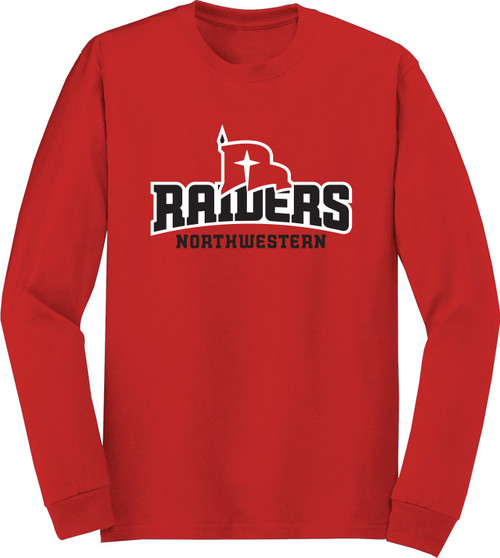 RAIDERS ATH LOGO LST (RED)