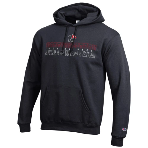 CHAMPION POWERBLEND "SPLIT" NORTHWESTERN HOOD