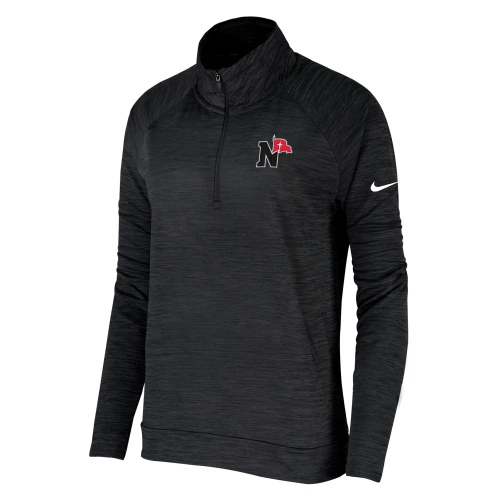 NIKE WMNS SWIFT HALF ZIP (BLACK)