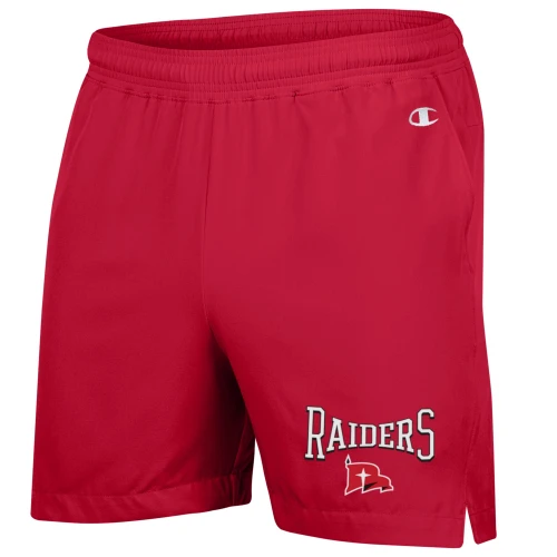 CHAMPION RAIDERS PRACTICE SHORT (RED)