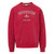 NORTHWESTERN STITCHED VINTAGE FLEECE CREW (CRIMSON)