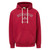 NORTHWESTERN STITCHED VINTAGE FLEECE HOOD (CRIMSON)