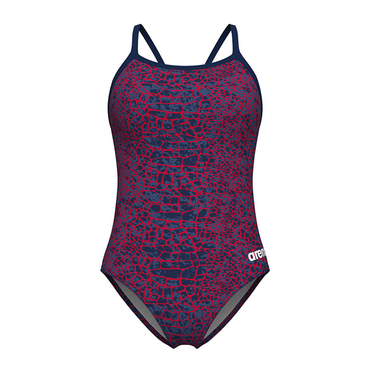 Arena Snakeskin Female Swimsuit with Lightdrop Back
