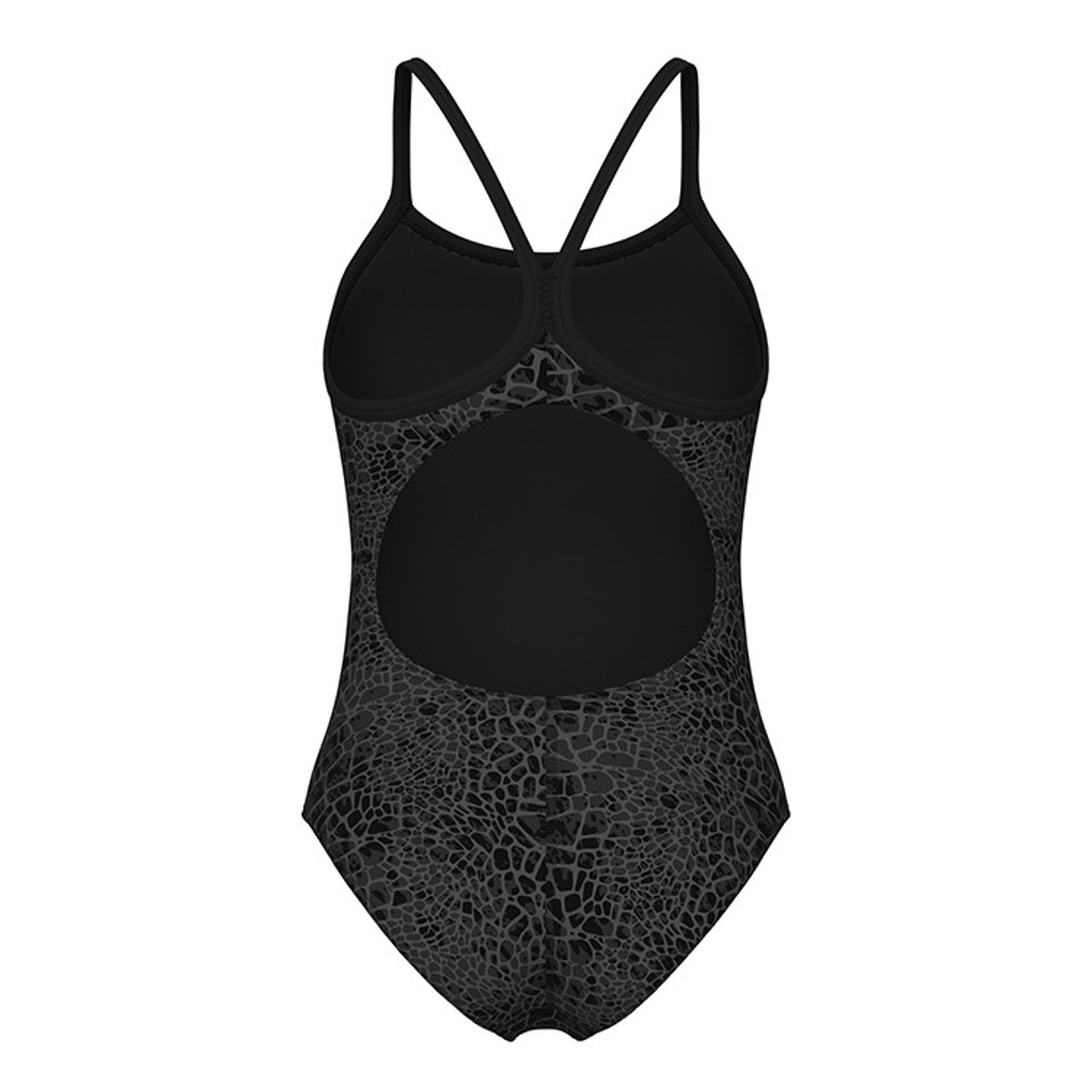 Arena Snakeskin Female Swimsuit with Lightdrop Back