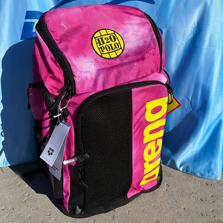 リーボックWALLシーズン3ジグエスケープ’マイアミビーチ’size US9.5 Arena Spiky III Allover Backpack 45L Pink with H2O Polo Patch
