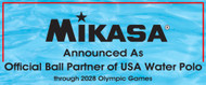 MIKASA named the Official Ball Partner of USA Water Polo