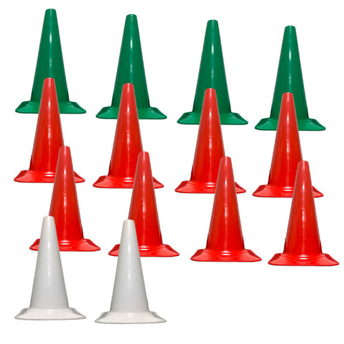 S&R Sport S&R SPORT FIELD OF PLAY CONE MARKERS, SET OF 14 (OPTION 2)