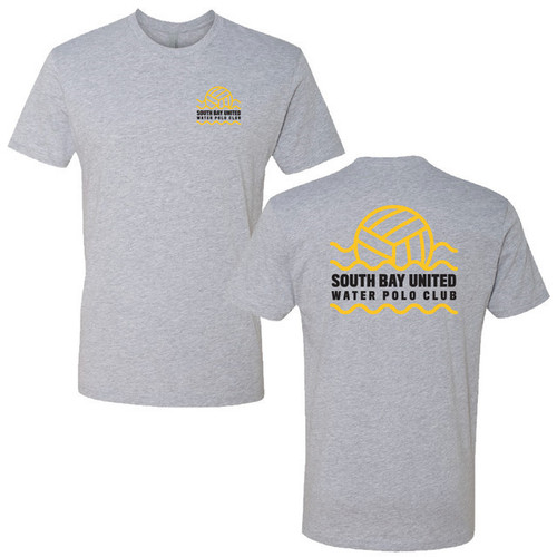SOUTH BAY UNITED TEE SHIRT UNISEX, HEATHER GRAY