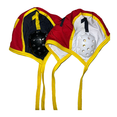 THUNDER WATER POLO GOALIE PRACTICE CAPS, SET OF TWO