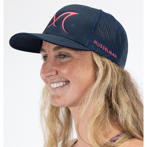 S&R Sport MADDIE MUSSELMAN TRUCKER CAP, NAVY