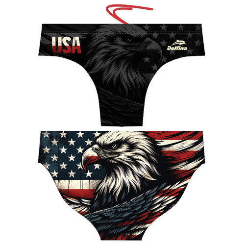 Delfina Male Vintage USA Water Polo Suit
