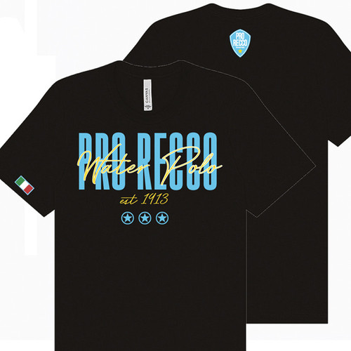 Delfina Pro Recco Classic T-Shirt Black 2026 Delfina Pro Recco Classic T-Shirt Black 2026