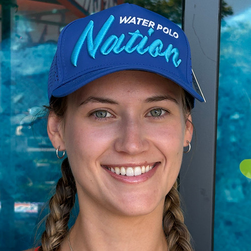 S&R Sport Water Polo Nation Performance Snapback Trucker Cap 