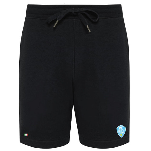 Delfina Pro Recco Classic Black Terry Shorts 2025/2026 
