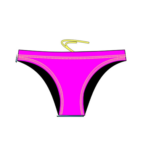  Delfina Pink Bravo Brights Bikini Bottom  