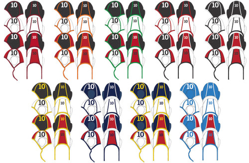 S&R Sport S & R SPORT PRO WATER POLO CAPS 2.0, SET OF 18 S&R Sport S & R SPORT PRO WATER POLO CAPS 2.0, SET OF 18