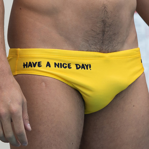 Delfina Swimwear & Gear DELFINA MALE SMILEY FACE WATER POLO SUIT