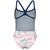  Arena Fireflow Female Challenge, White/Navy/Red Back