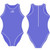  Delfina Bravo Water Polo Suit, Lavender Lift 