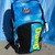  Arena Spiky III Allover Backpack 45L Blue with USA Patch 