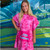 Hooded Towel - Palms Design