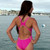  Delfina Pink Bravo Core Female Practice Suit 