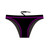 Delfina Bravo Brights Female Bikini Bottom, Black Front
