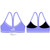  Delfina Lavender Bravo Brights Bikini Top 