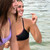  Delfina Lavender Bravo Brights Bikini Top 