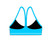 Delfina Bravo Brights Female Bikini Top - Blue back