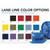 Competitor Swim Competitor 4" Racing Lane Line, 50 Meters 
