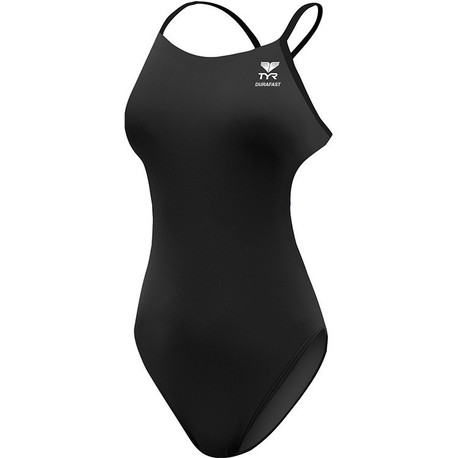 Durafast Elite¨ Girls' Cutoutfit Swimsuit - Solid - EU