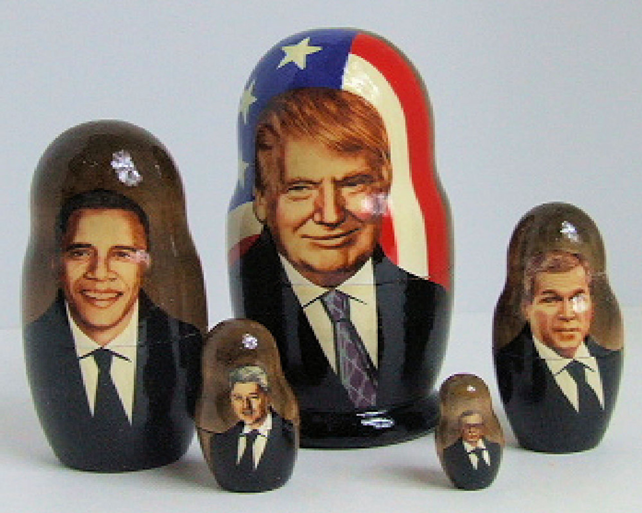 trump russian nesting dolls