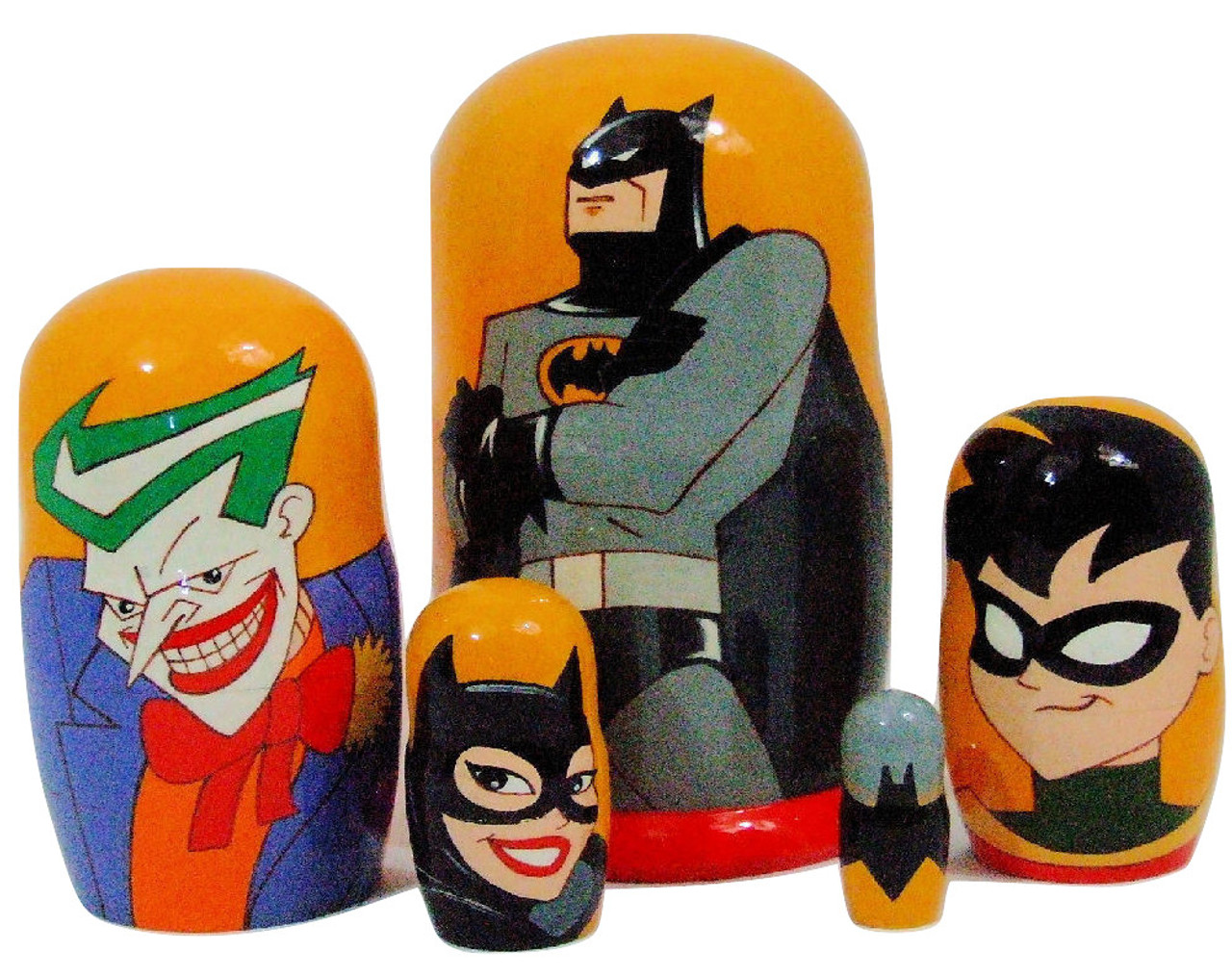 batman nesting dolls