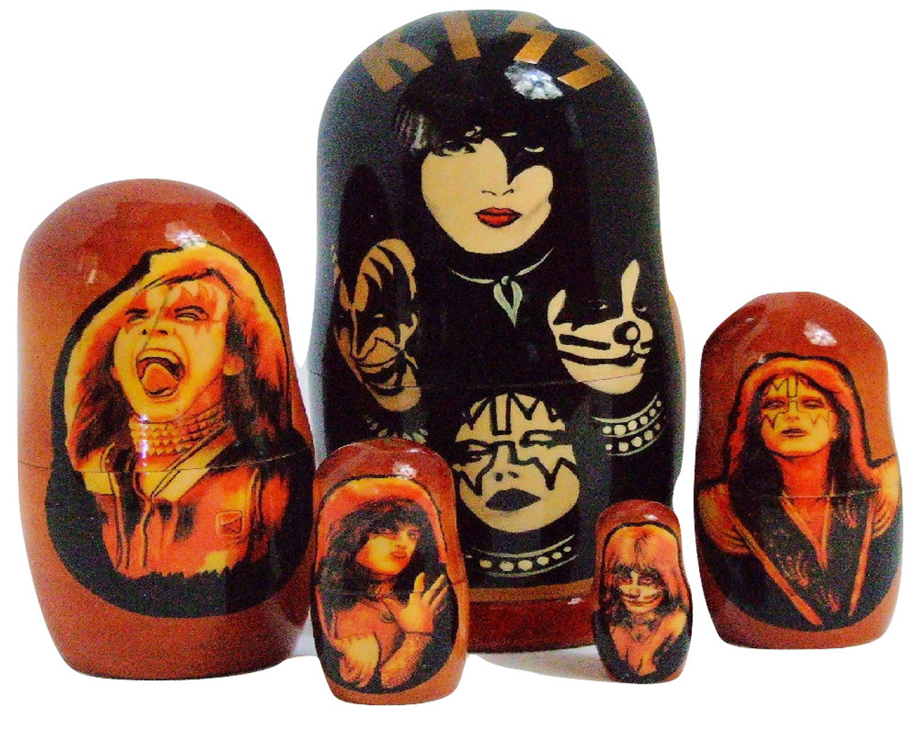 kiss nesting dolls