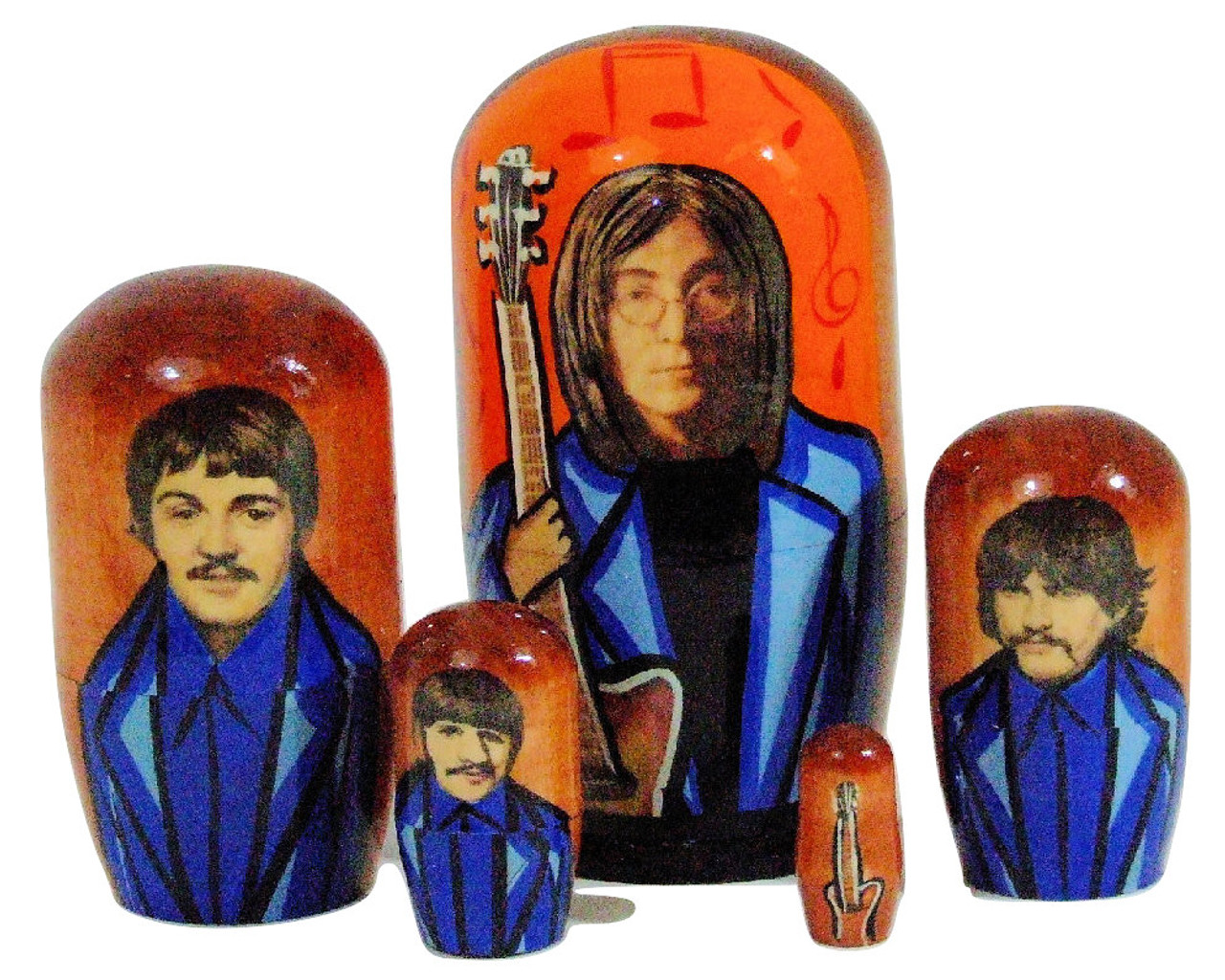 beatles russian nesting dolls