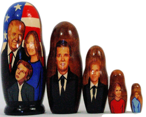 trump russian nesting dolls