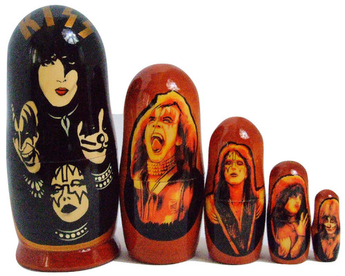 kiss nesting dolls