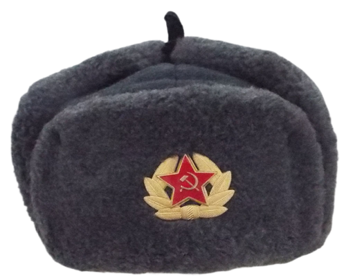 Russian Soviet Hat Army Ushanka 