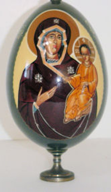 Religous egg of Maddona and Child 1