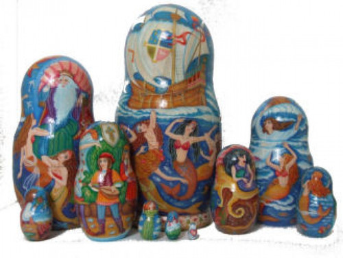 10pcs. set "Mermaids" by Inna Kaminskaya