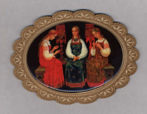 Russian Magnet of fairytale "Tsar of Sultan" Russian Magnet of fairytale "Tsar of Sultan"