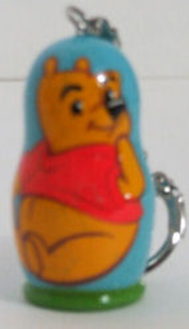 Handpainted keychain of Winnie the Pooh