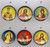 Russian Handmade Handpainted Religous Brooches
