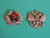 2 Russian Badges Soviet Red Army and The Double Headed Imperial Eagle